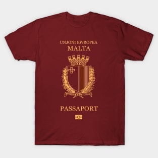 Malta passport T-Shirt